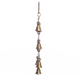 Om Shubh Labh Brass Wall Hanging Bells Decorative Showpiece - 31 cm, Vastu Bell for Home Door in India, US, UK, Australia, Europe