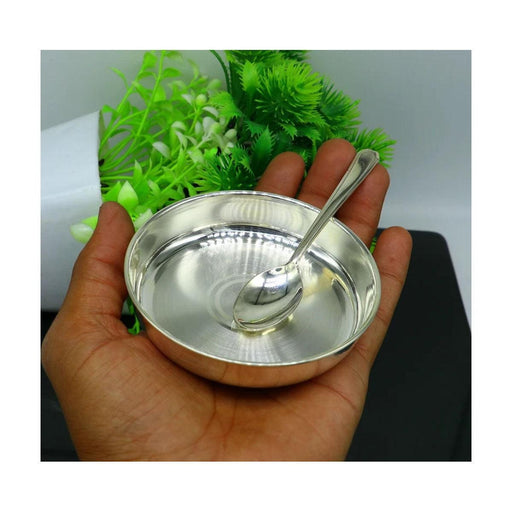 999 fine silver handmade plate or tray, best gifting food serving plate, silver utensils, silver vessel in India, US, UK, Australia, Europe