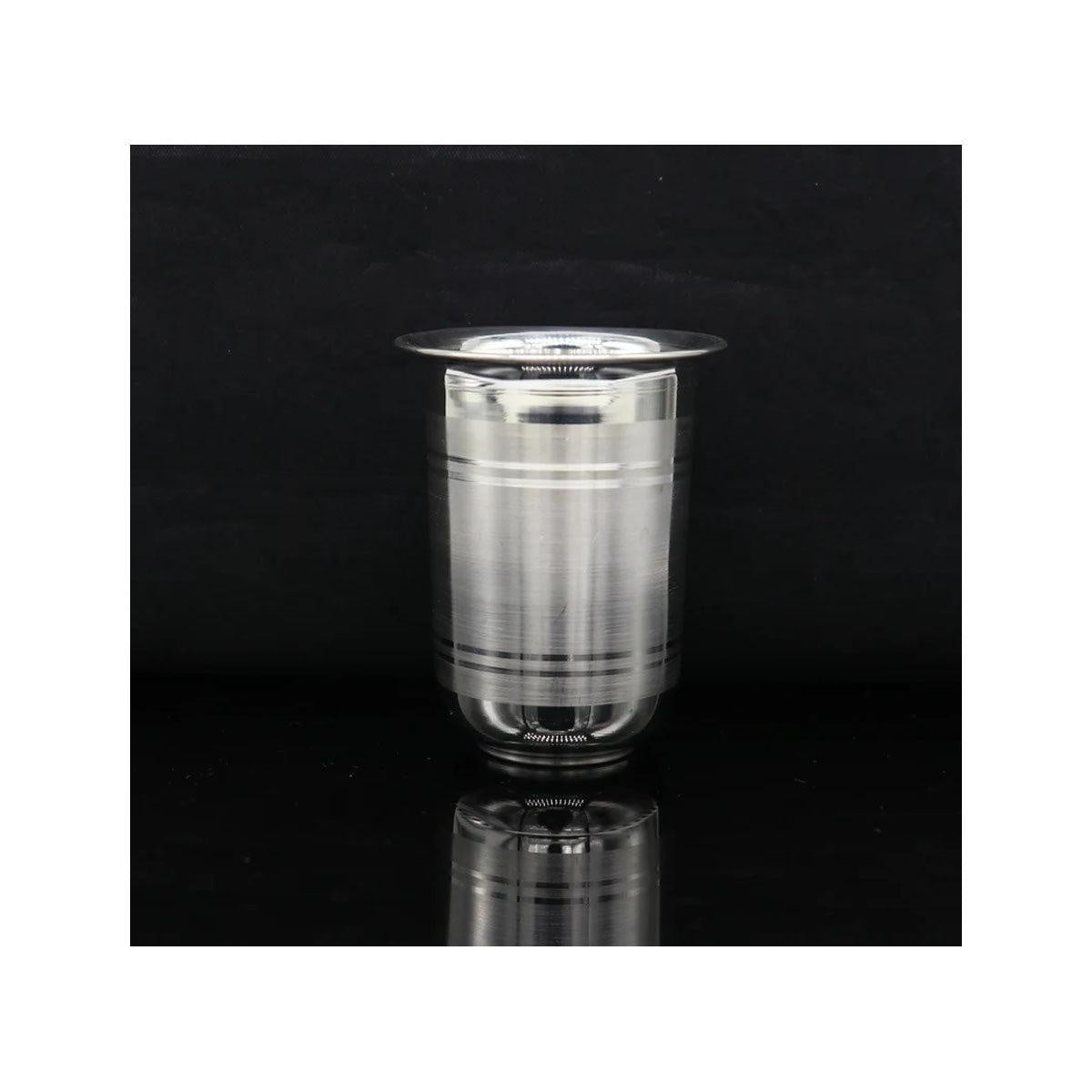 Silver baby glass set, water/milk Glass tumbler, best gifting silver vodka glass, wine glass set, baby feeding utensils in India, US, UK, Australia, Europe