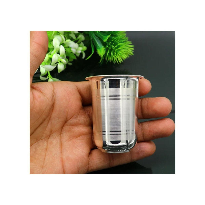 Silver baby glass set, water/milk Glass tumbler, best gifting silver vodka glass, wine glass set, baby feeding utensils in India, US, UK, Australia, Europe