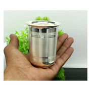 925 sterling silver handmade design water or milk glass cup for baby food, best gifting idea, silver utensils in India, US, UK, Australia, Europe