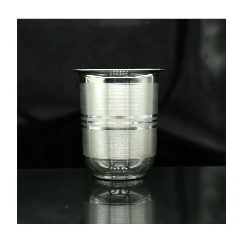925 sterling silver handmade design water or milk glass cup for baby food, best gifting idea silver utensils in India, US, UK, Australia, Europe