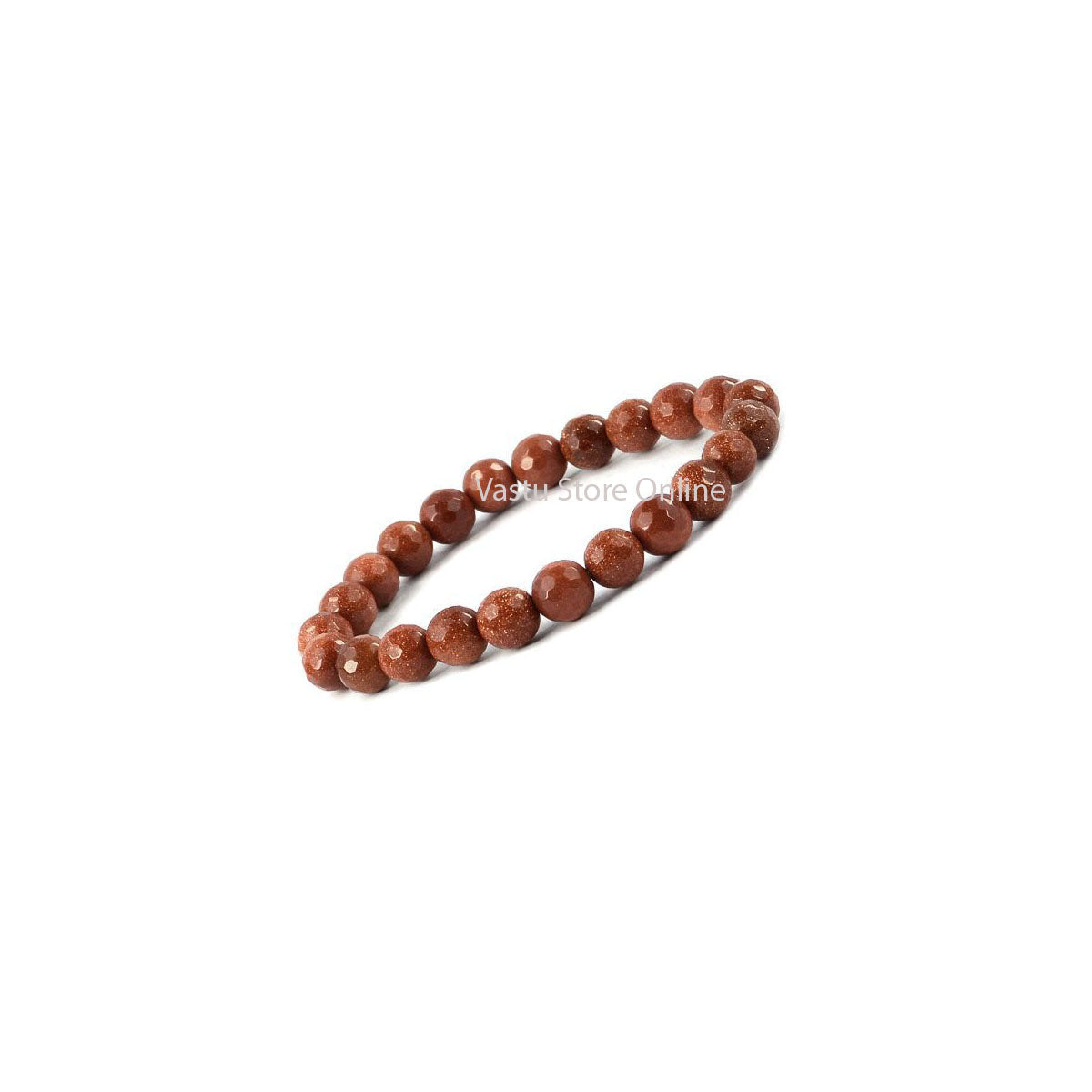 Gold Stone Brown Faceded Crystal Bracelet in India, US, UK, Australia, Europe
