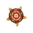 Panchmukhi Hanuman Yantra Pooja Chowki in Brass in India, US, UK, Australia, Europe