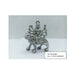 Pure Silver Hollow Durga Maa Sitting On Lion Statue - 30 to 35gm in India, US, UK, Australia, Europe