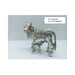 Silver Hollow Kamdhenu Cow and Calf Statue for Home Decor-50 to 60 gm in India, US, UK, Australia, Europe