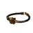 Om Trishul Damroo Mahadev Gold Plated Special Rudraksha Kada in India, US, UK, Australia, Europe