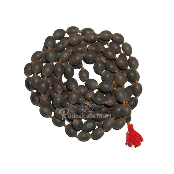 Kamal Gatta Japa Mala for Laxmi Pooja and Wearing - 108 Big Lotus Seeds in India, US, UK, Australia, Europe