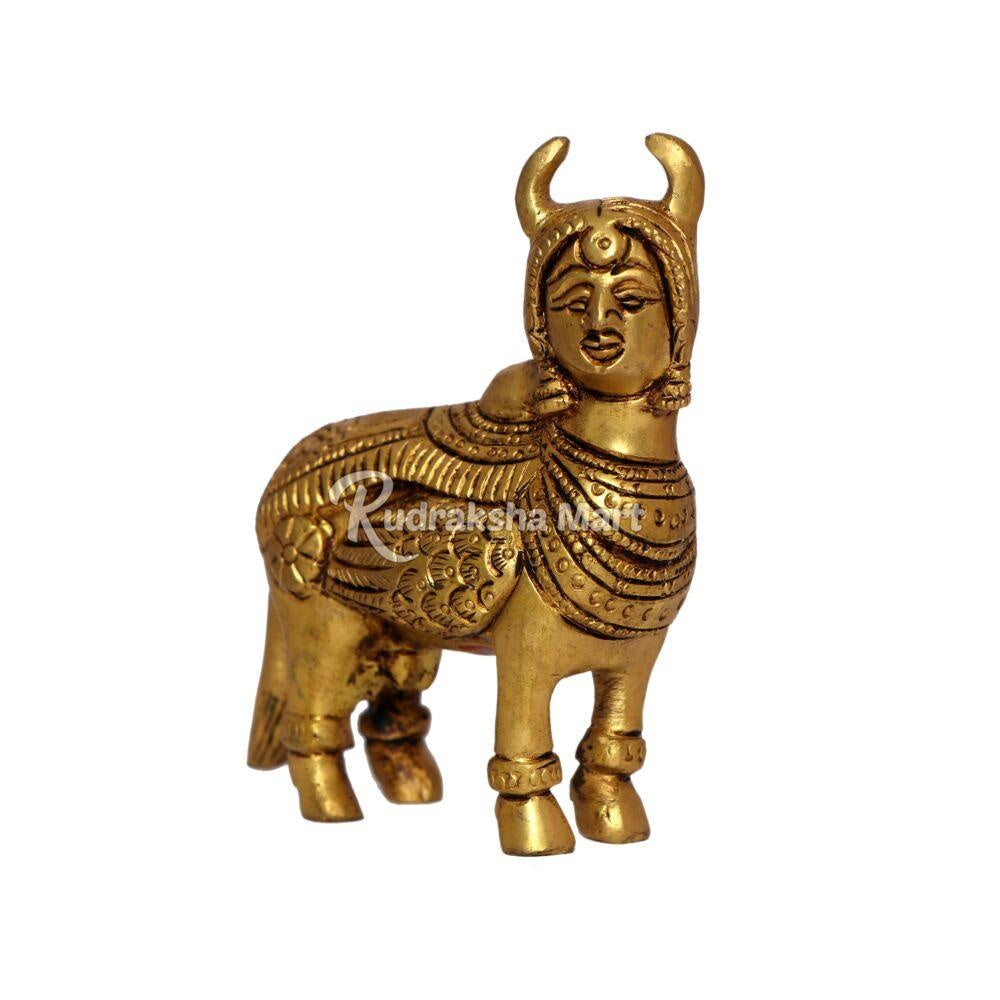Kamdhenu Cow Murti In Pure Brass in India, US, UK, Australia, Europe