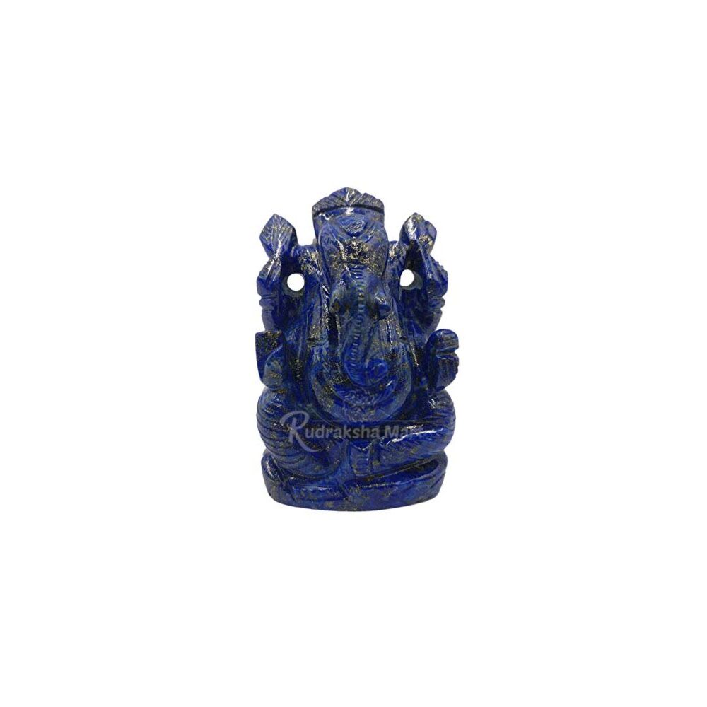 Lapis Lazuli Emerald Gemstones Ganesh God Statue in India, US, UK, Australia, Europe