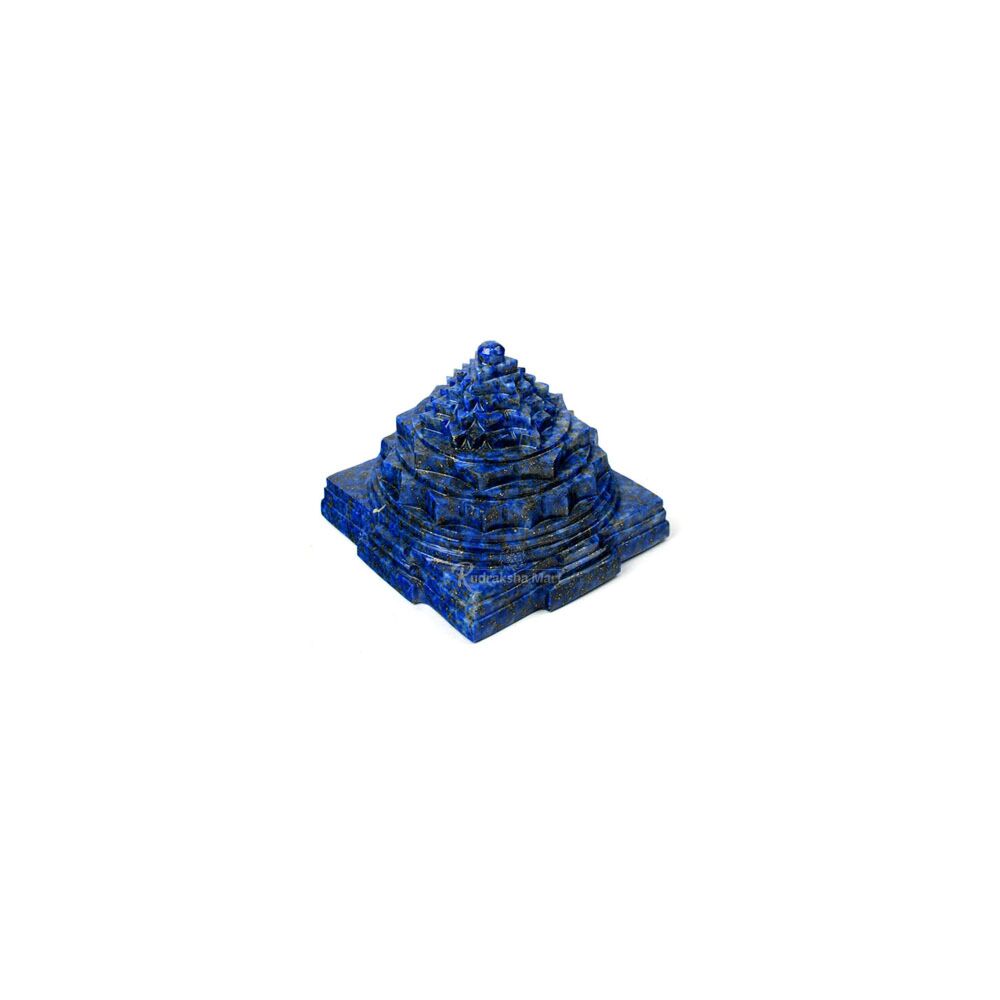 Shree Yantra In Lapiz Lazuli Gemstone Stone in India, US, UK, Australia, Europe