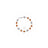 5 Pieces of Parad Goli with 8 Pieces of Rudraksha Bracelet In Pure Silver in India, US, UK, Australia, Europe