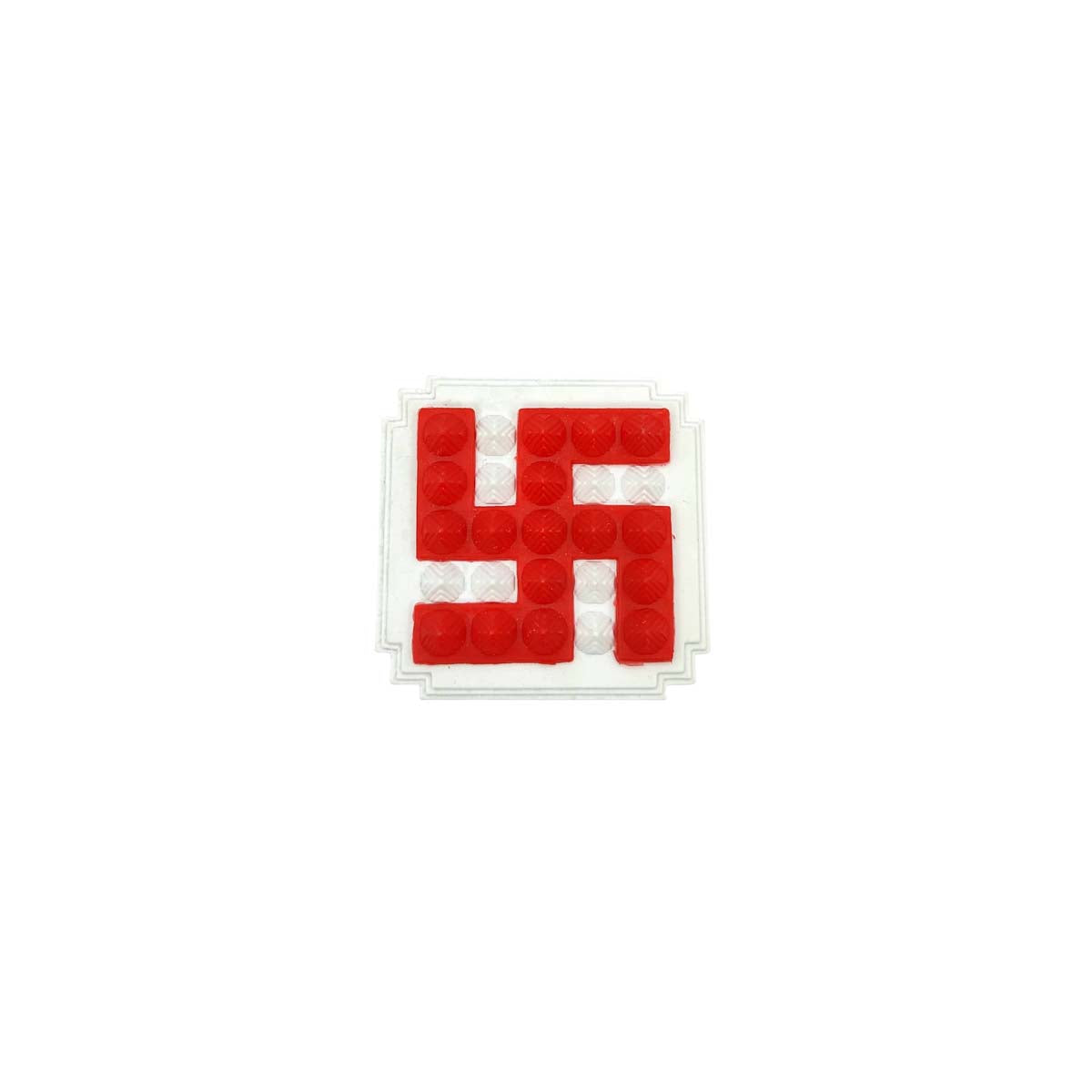 Plastic Swastik Pyramid Vastu - Red Color in India, US, UK, Australia, Europe