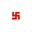 Plastic Swastik Pyramid Vastu - Red Color in India, US, UK, Australia, Europe