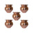 Copper Kalash Lota for Puja patra (3.5 Inch_500ml) Copper Kalash (Height: 3.5 inch, Brown) use for Pooja or Drinking in India, US, UK, Australia, Europe