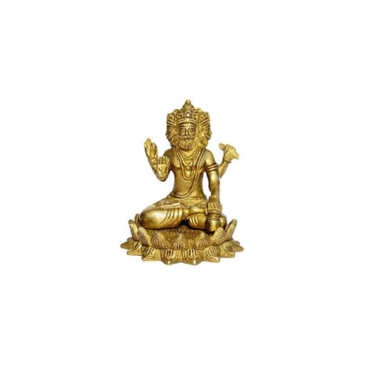 Lord Brahma God Brass Idol Statue in India, US, UK, Australia, Europe