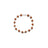 5 Mukhi Rudraksha Bracelet In Pure Silver in India, US, UK, Australia, Europe