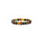 Om Mani Padme Hum Engraved Multi Stone Crystal Bracelet in India, US, UK, Australia, Europe