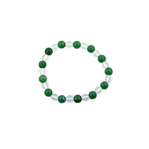 Yellow Chimes Crystal Bracelet for Women Emerald Green A5 Grade   GlobalBees Shop