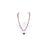 5 Mukhi Java Rudraksha with Amethyst Beads Combination Mala in Pure Silver in India, US, UK, Australia, Europe