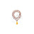 5 Mukhi Java Rudraksha with Crystal Beads Combination Mala in India, US, UK, Australia, Europe