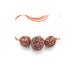 4 Mukhi and 6 Mukhi Java Rudraksha Beads Combination Mala - Saraswati Mala in India, US, UK, Australia, Europe