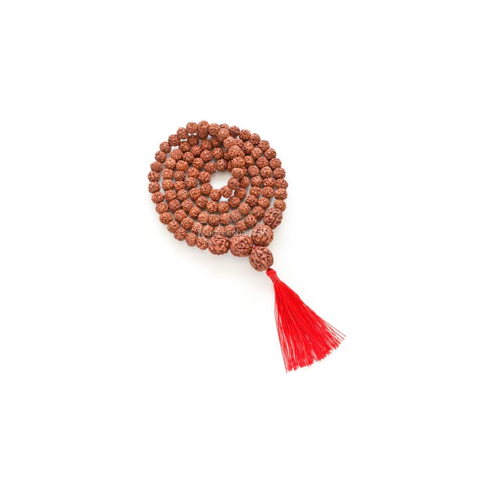 3 and 5 Mukhi Java Rudraksha Beads Combination Mala - Swasthya Mala With 5 Mukhi Mala in India, US, UK, Australia, Europe