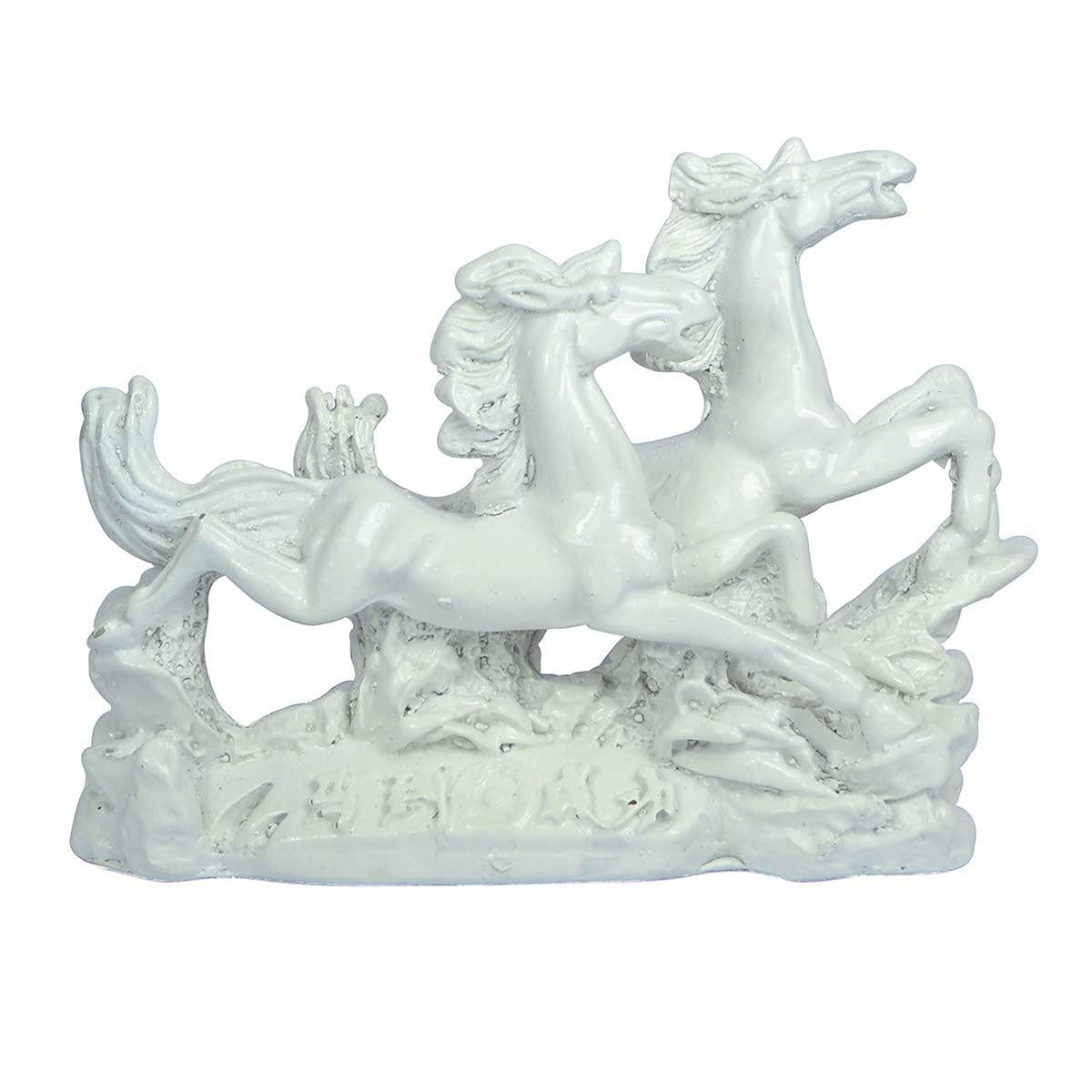 2 White Porcelain Running Horses in India, US, UK, Australia, Europe