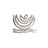 Zinc Helix - Vastu Product For North East Dosh - 3 Inch in India, US, UK, Australia, Europe