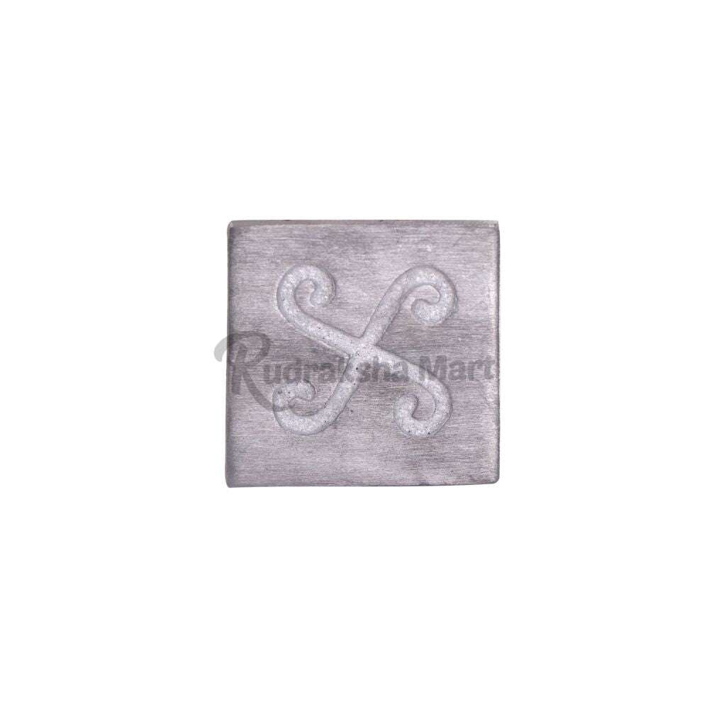 Vastu Remedies for North East Defect - Zinc Block with Spiral Swastika in India, US, UK, Australia, Europe